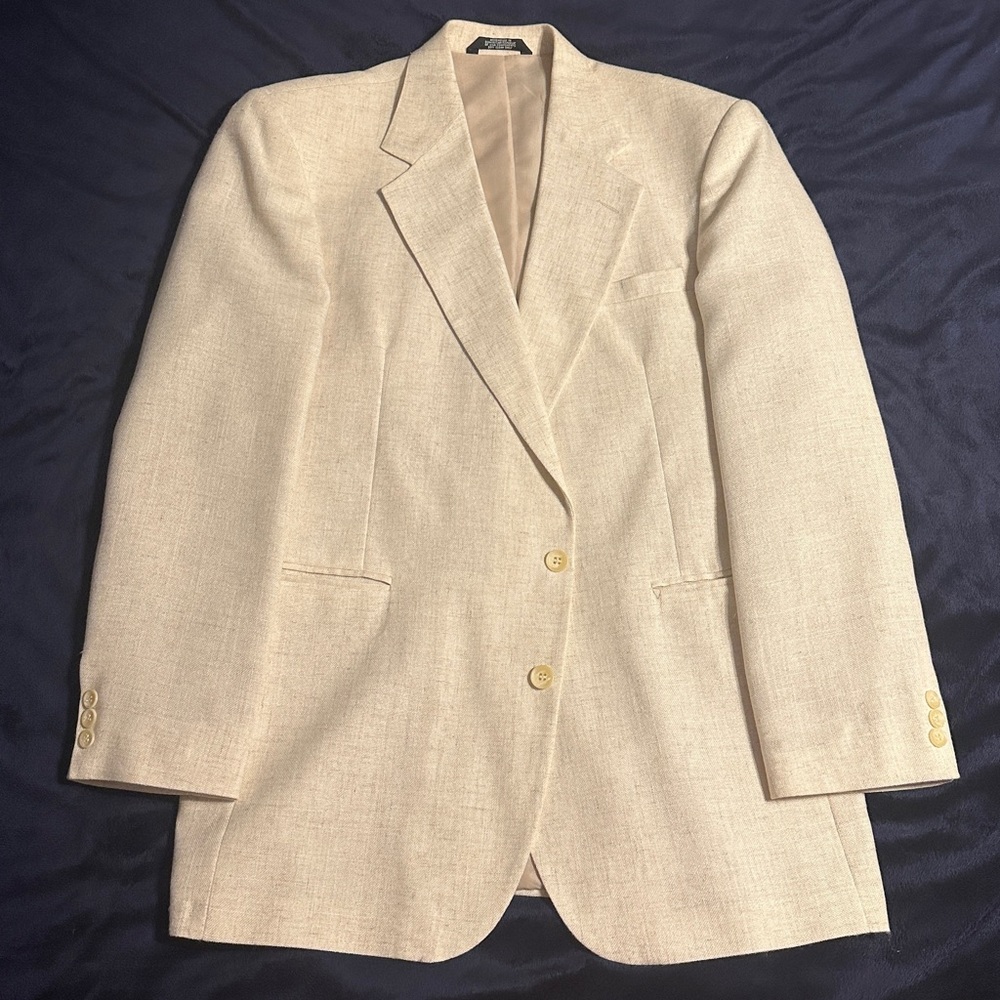 Haggar Clothing Co Linen Jacket